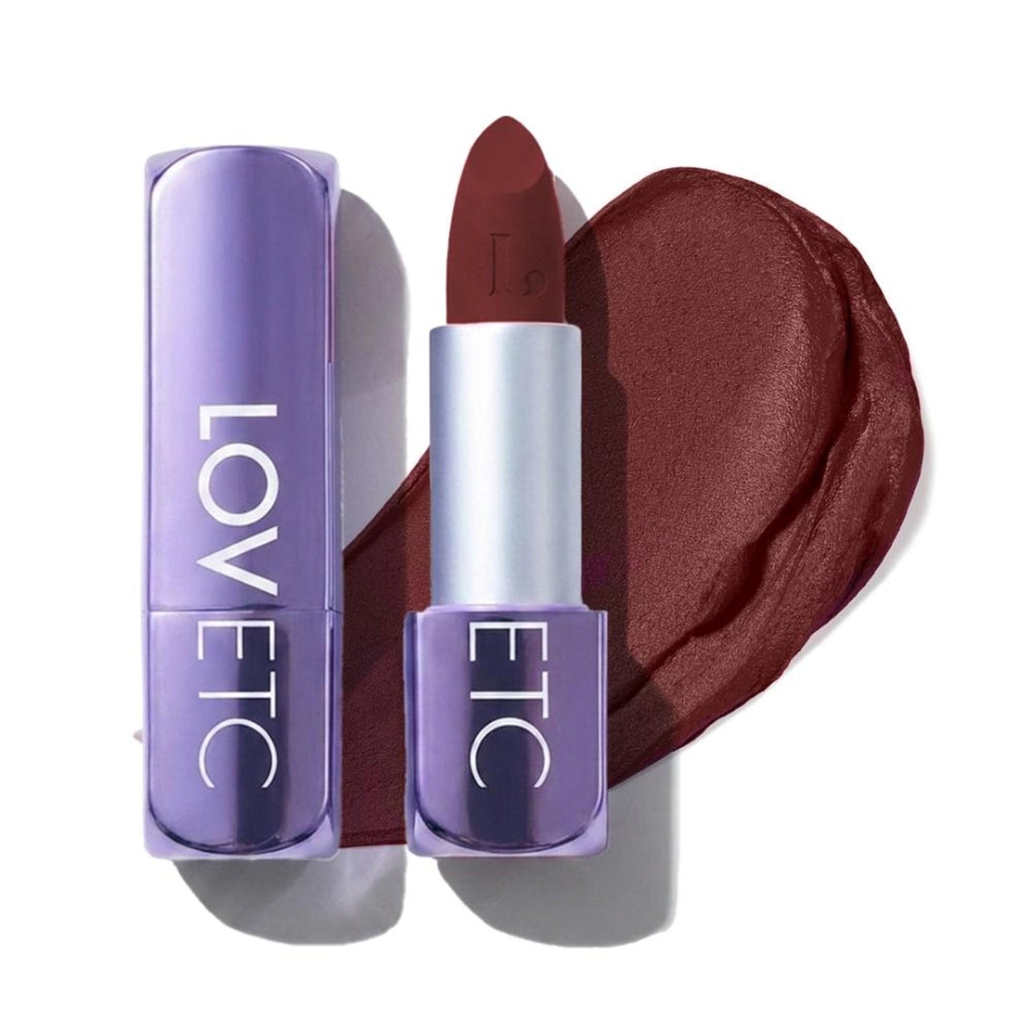 LOVETC High Definition Matte Lipstick, Transfer-Proof & Non-Drying - Espresso Clock