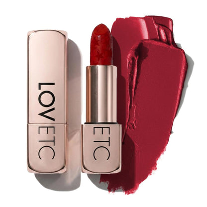 LOVETC Moisture Shine Lipstick, High Gloss, Ultra-Creamy & Non-Sticky - Cherry On Top