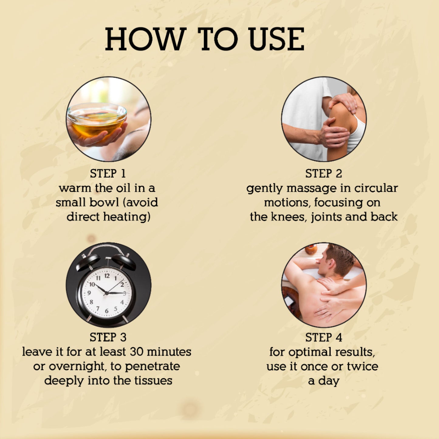 inatur Maha Narayana Ayurvedic Massage Oil with Ashwagandha & Manjistha for Body Pain Relief