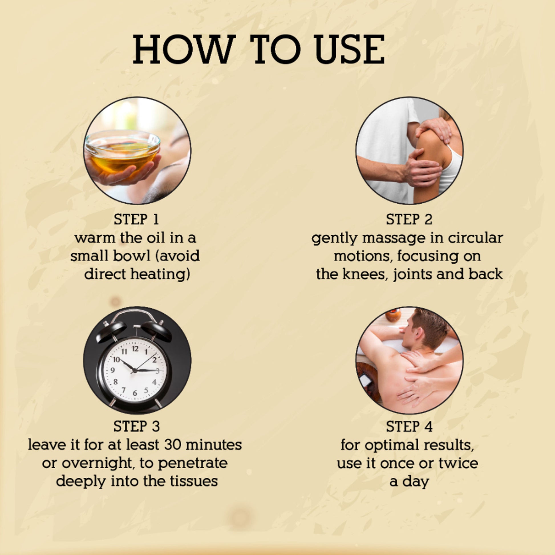 inatur Maha Narayana Ayurvedic Massage Oil with Ashwagandha & Manjistha for Body Pain Relief