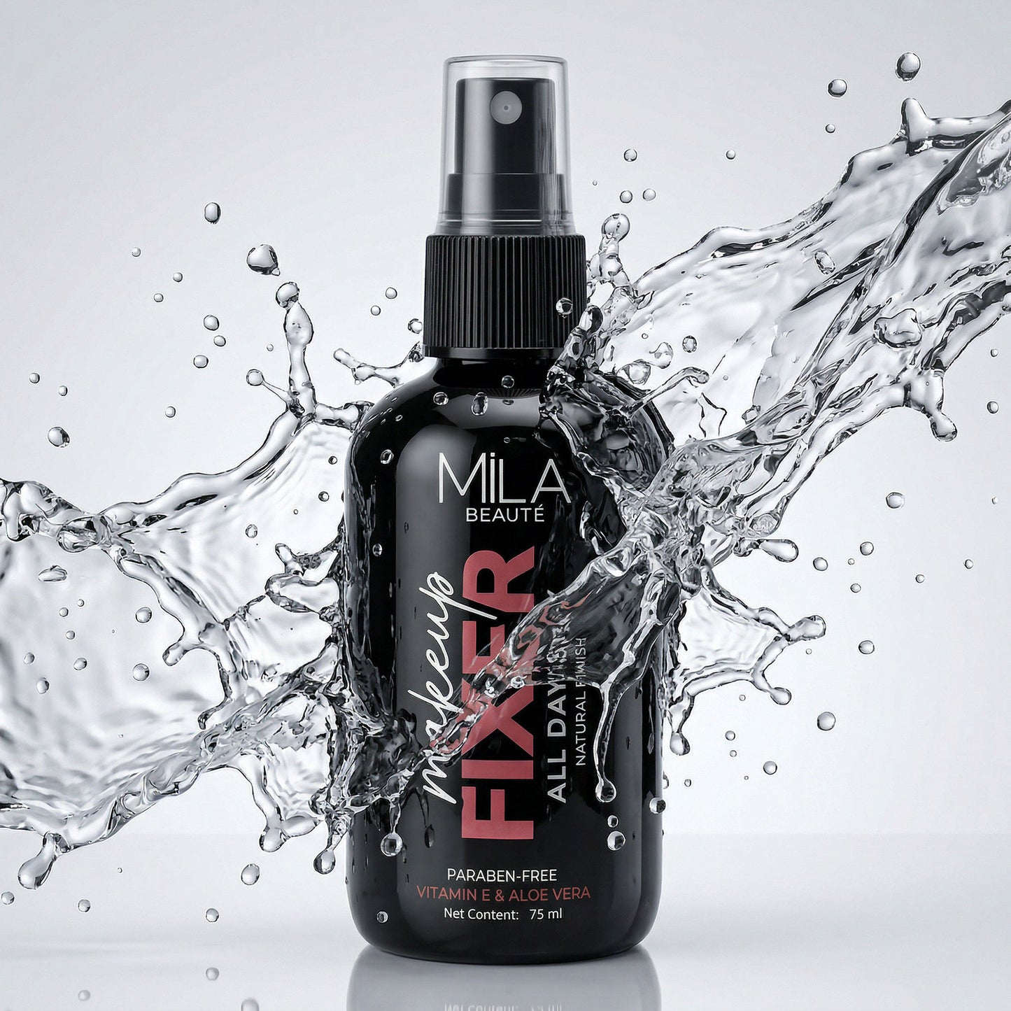 Mila Beauté Non Sticky & Long Lasting Makeup Fixer with Aloe Vera and Vitamin E