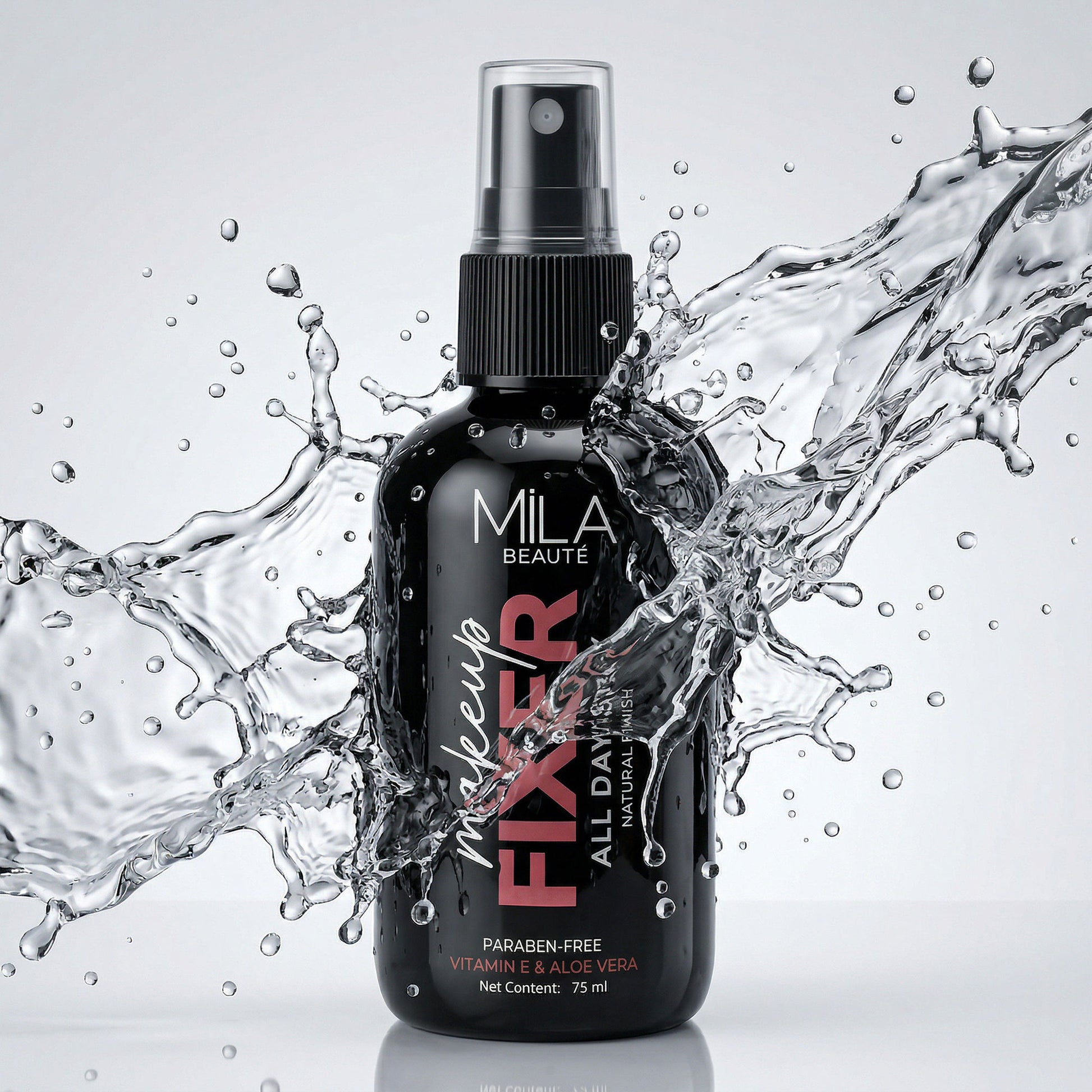 Mila Beauté Non Sticky & Long Lasting Makeup Fixer with Aloe Vera and Vitamin E