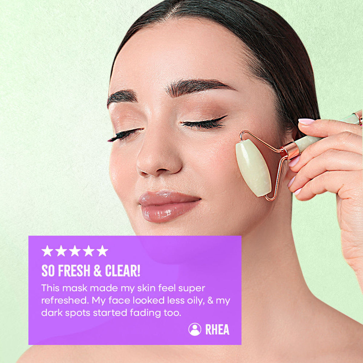 Nykaa Naturals Korean Sheet Mask Green Tea & Niacinamide For Pore Purifying