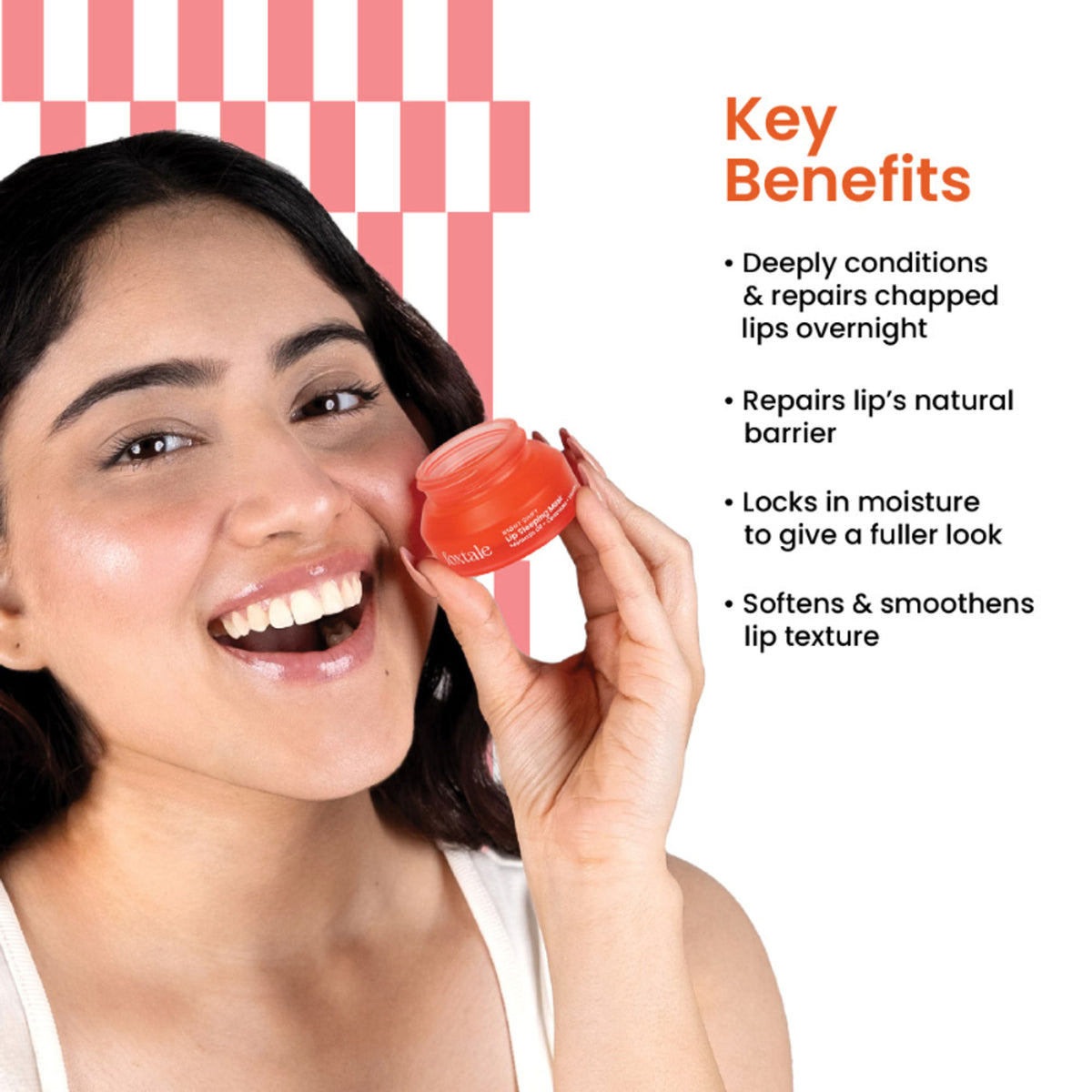 Foxtale Lip Sleeping Mask Maracuja Oil & Watermelon Flavour
