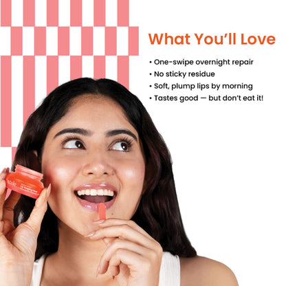 Foxtale Lip Sleeping Mask Maracuja Oil & Watermelon Flavour