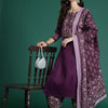 Dhiyona IE Floral Yoke Design Gotta Patti Pure Cotton Kurta With Salwar & Dupatta