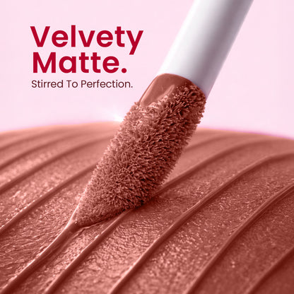 Swiss Beauty Matte Hour Waterproof Liquid Lipstick, Up To 10-Hour - 1 Mimosa Glow
