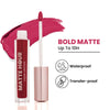 Swiss Beauty Matte Hour Waterproof Liquid Lipstick, Up To 10-Hour - 12 Strawberry Daiquiri