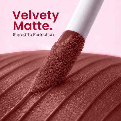 Swiss Beauty Matte Hour Waterproof Liquid Lipstick, Up To 10-Hour - 15 Royal Manhattan