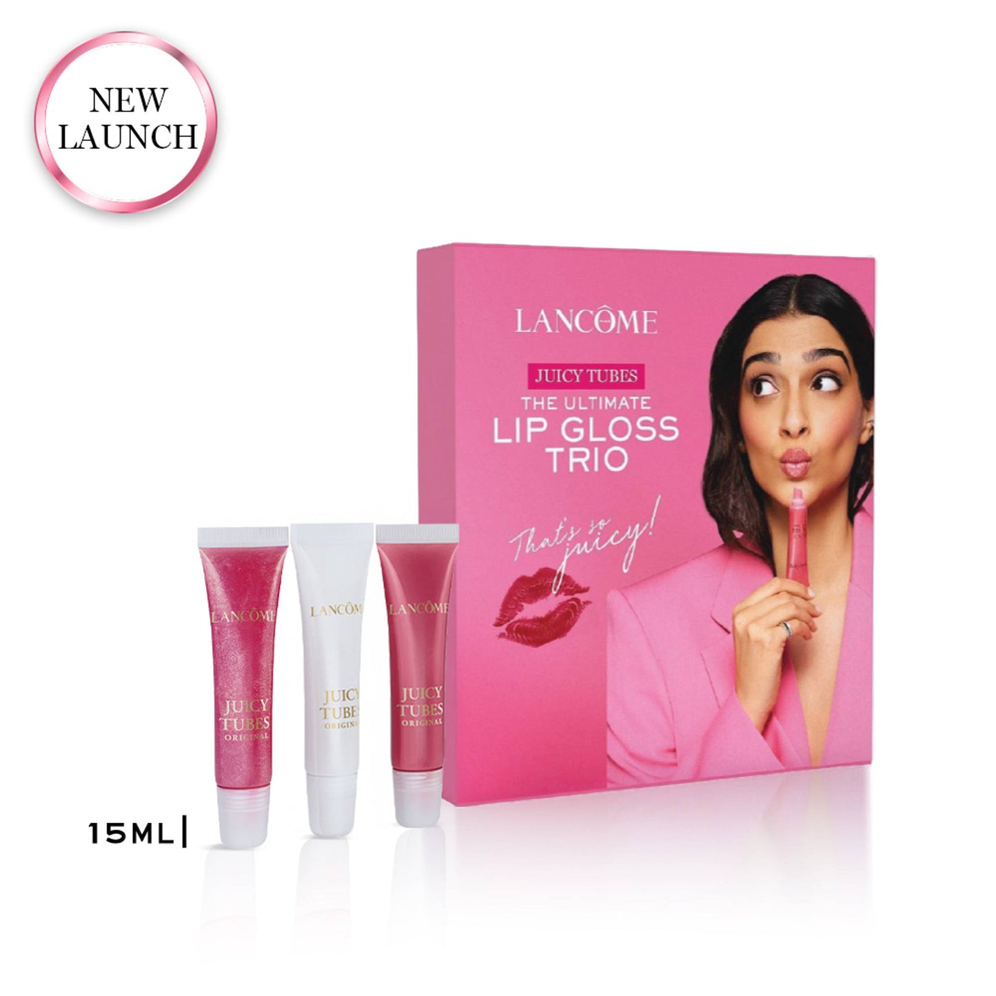 Lancome Limited Edition Juicy Tubes Trio Kit (Best Selling High Shine Lip Gloss)