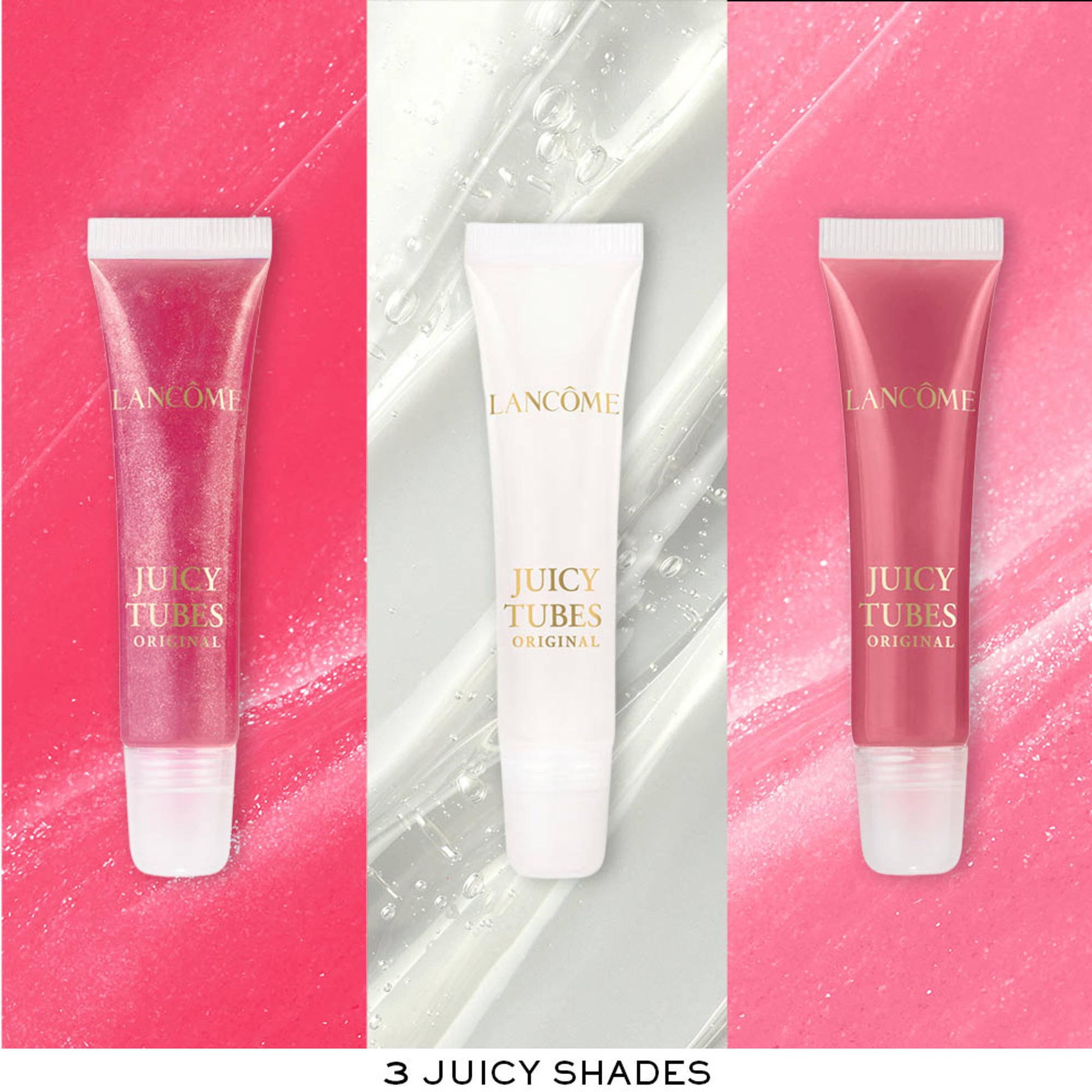Lancome Limited Edition Juicy Tubes Trio Kit (Best Selling High Shine Lip Gloss)
