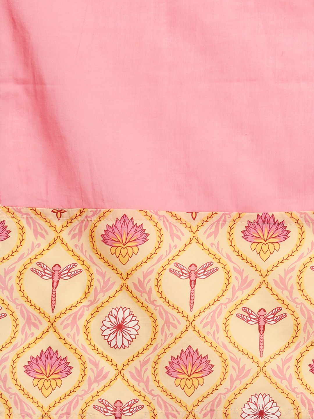 Dhiyona IE Women Yellow Ethnic Motifs Printed Kurta with Trousers & With Dupatta