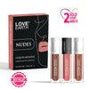 Love Earth Liquid Mousse Matte Lipstick - Nudes