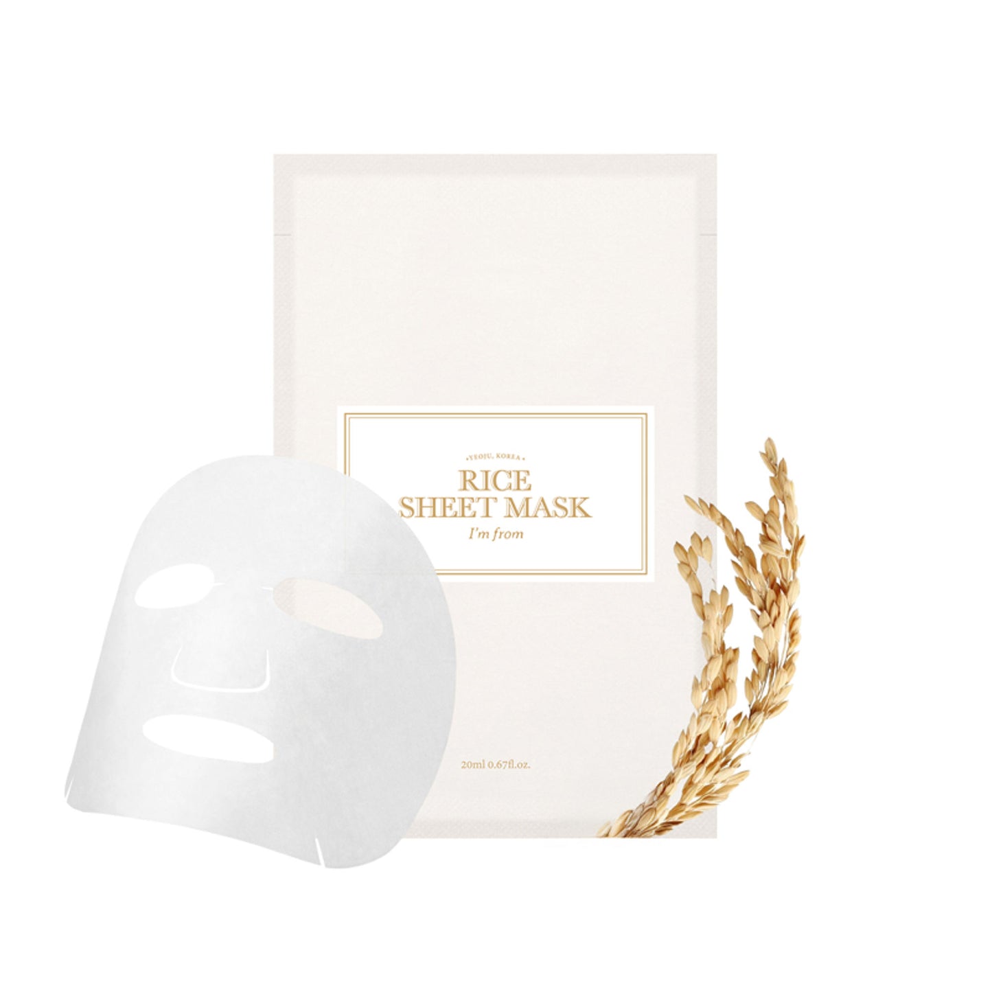 I'm From Rice Sheet Mask