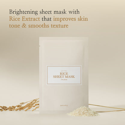 I'm From Rice Sheet Mask