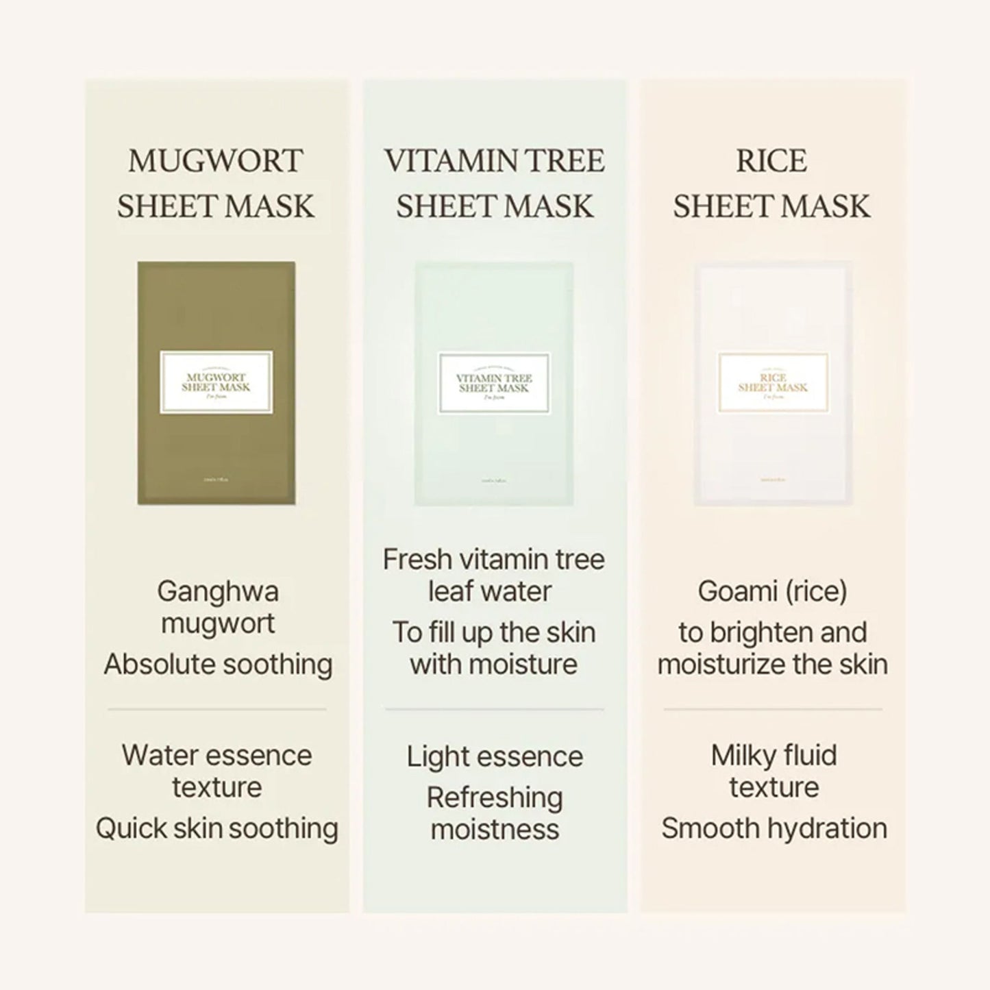 I'm From Rice Sheet Mask