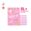 Gush Beauty Dart It Pimple Patches Work in 6-8 Hrs For Acne, Zits And Blemishes - Pink Flower