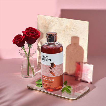 Just Herbs Bath & Body Wild Indian Rose Body Wash