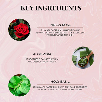 Just Herbs Bath & Body Wild Indian Rose Body Wash