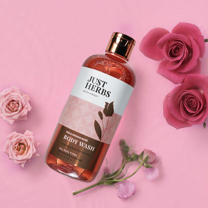 Just Herbs Bath & Body Wild Indian Rose Body Wash