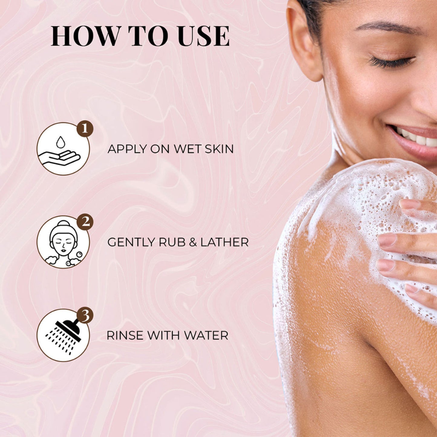 Just Herbs Bath & Body Wild Indian Rose Body Wash