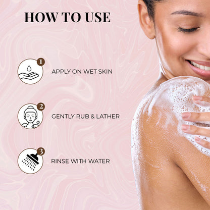 Just Herbs Bath & Body Wild Indian Rose Body Wash