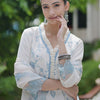 Dhiyona IE Women Floral Embroidered Regular Kurta with Trousers & With Dupatta