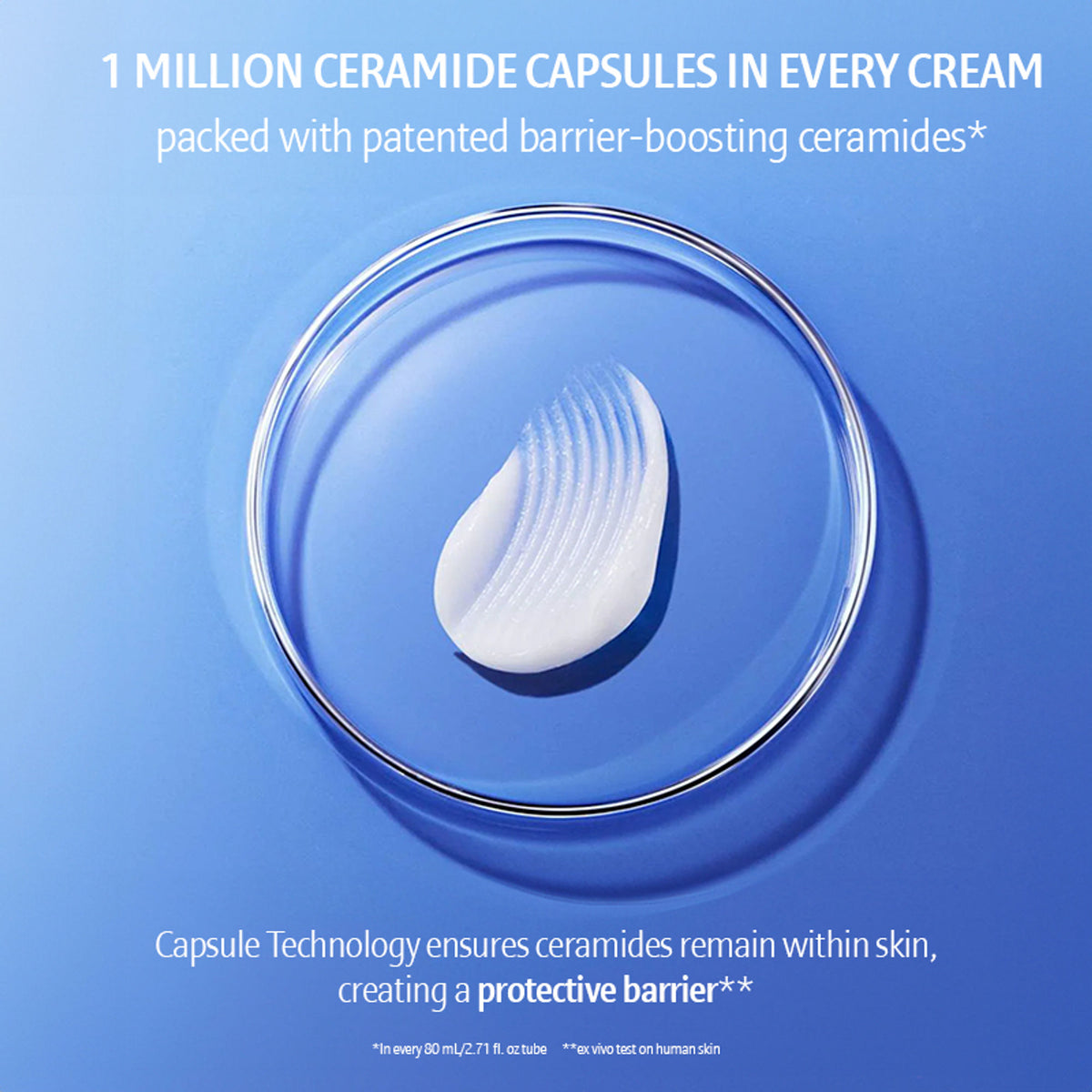 Aestura Atobarrier365 Cream jar with white and blue packaging, showcasing the skincare product on a neutral background.