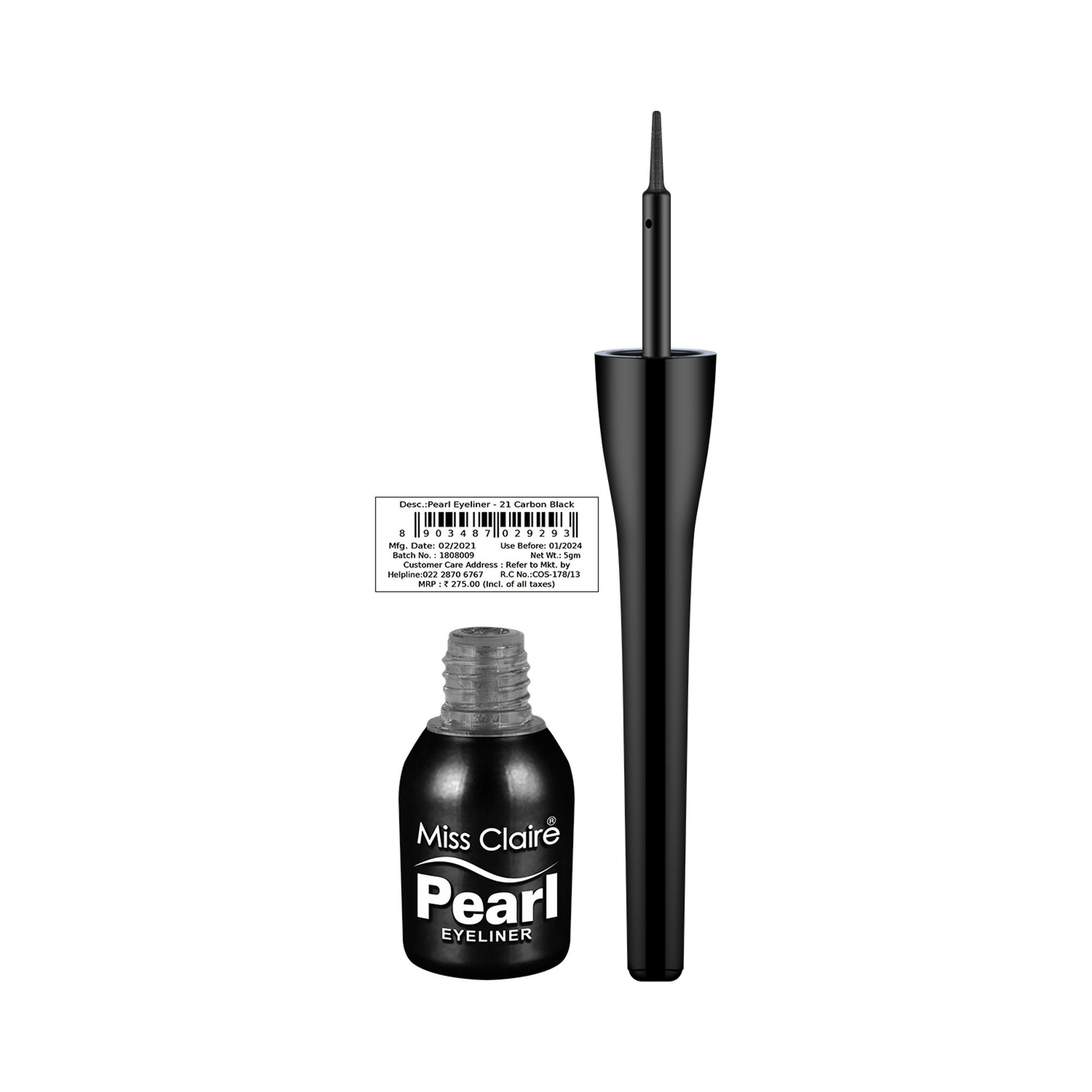 Miss Claire Pearl Eyeliner - 21 Carbon Black