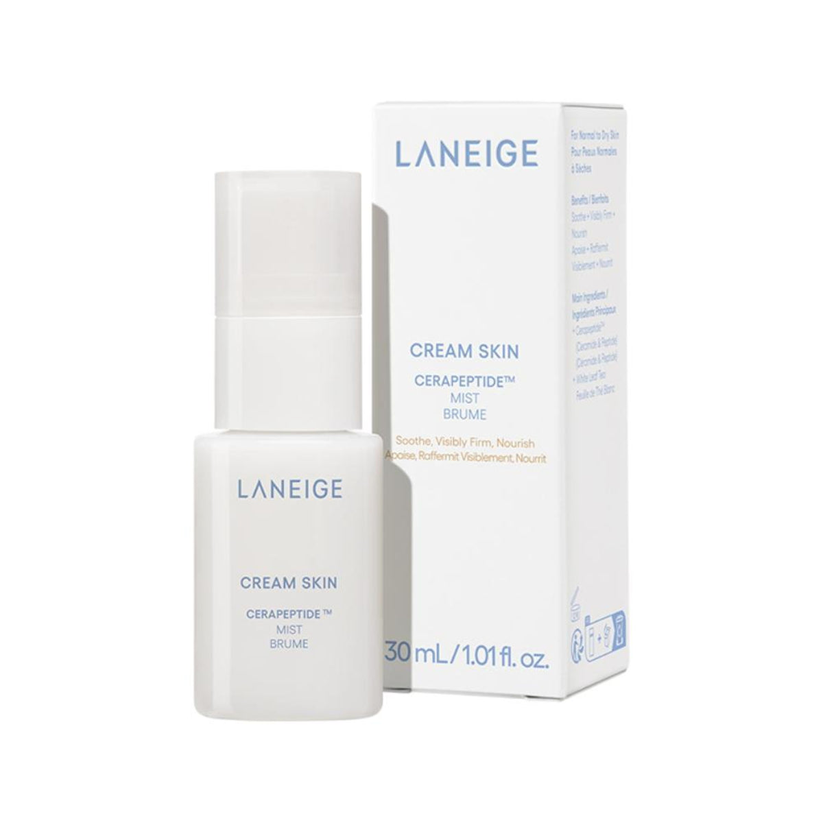 LANEIGE Cream Skin Cerapeptide Toner & Moisturizer