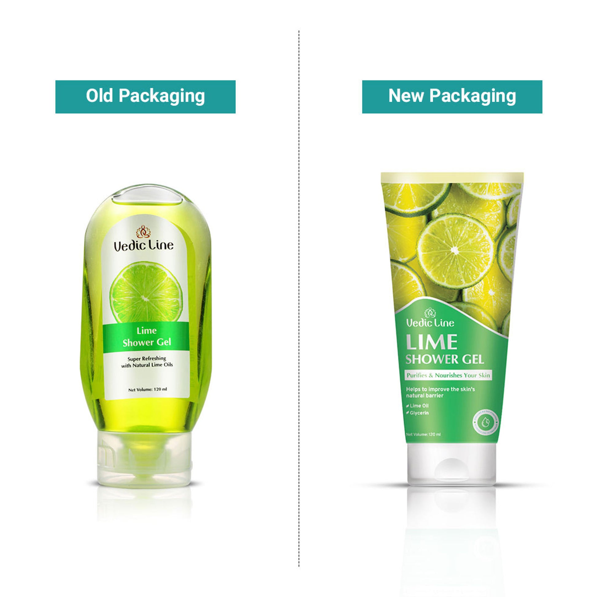 Vedic Line Lime Shower Gel