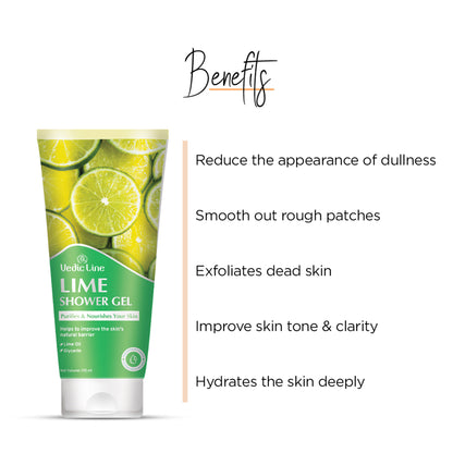 Vedic Line Lime Shower Gel