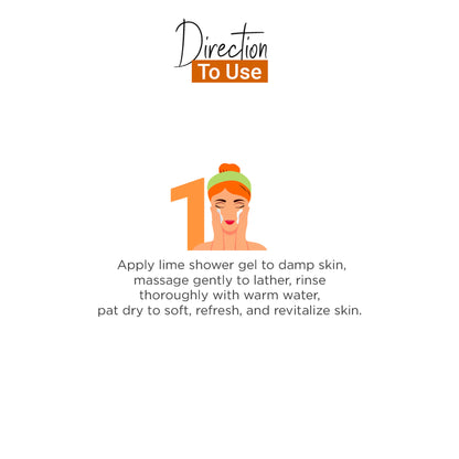Vedic Line Lime Shower Gel