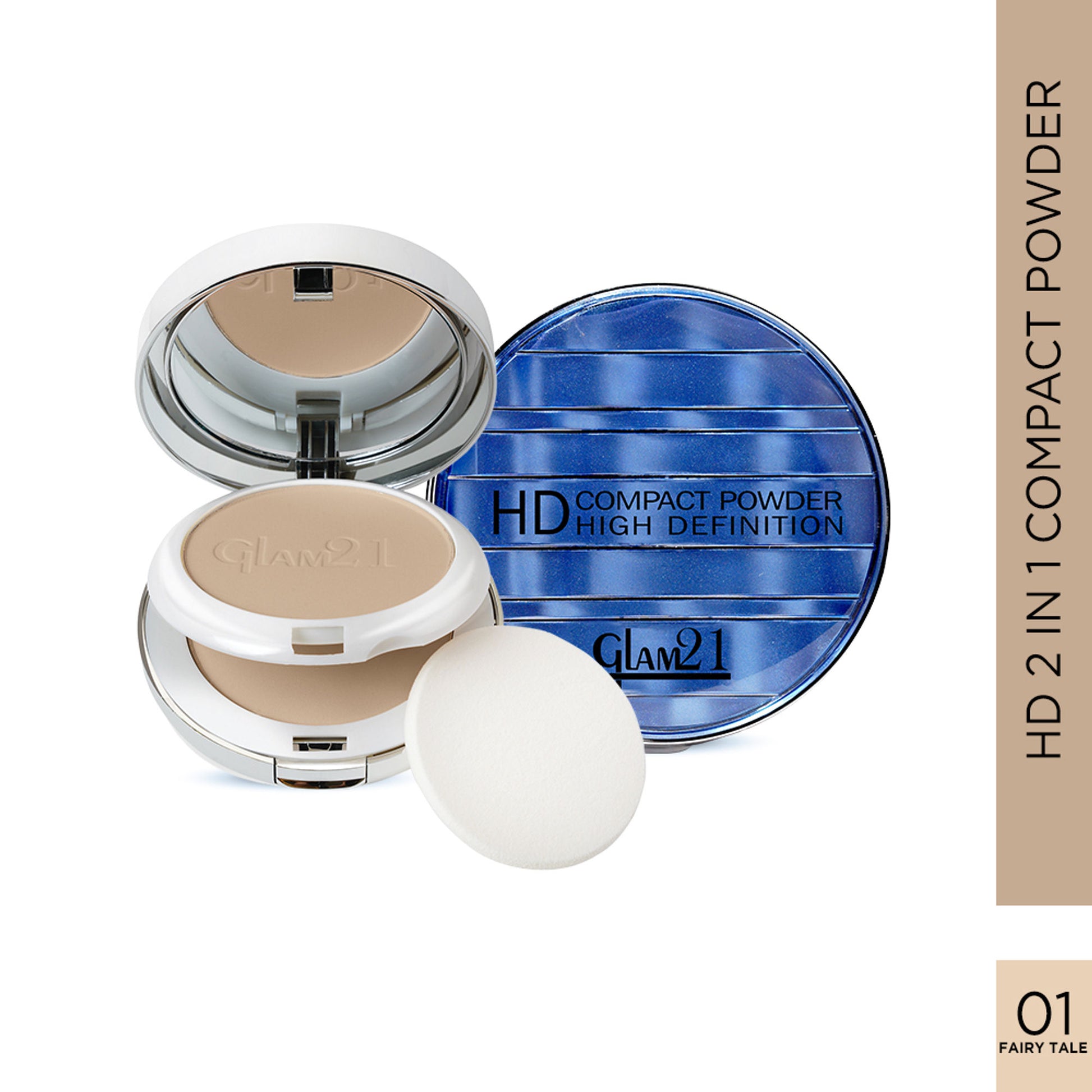 GLAM21 HD Compact Powder - Fairy Tale