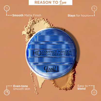 GLAM21 HD Compact Powder - Fairy Tale
