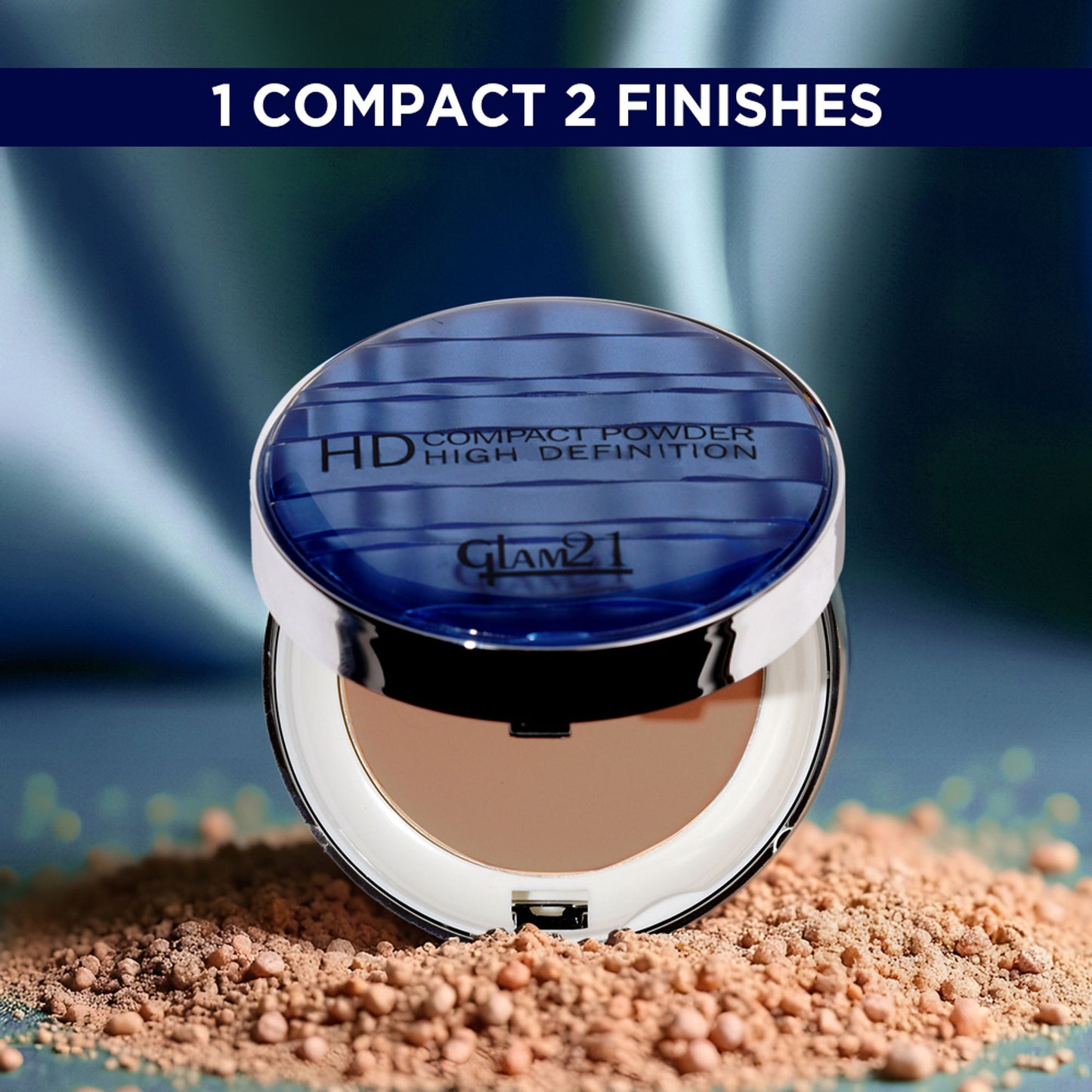 GLAM21 HD Compact Powder - Ivory