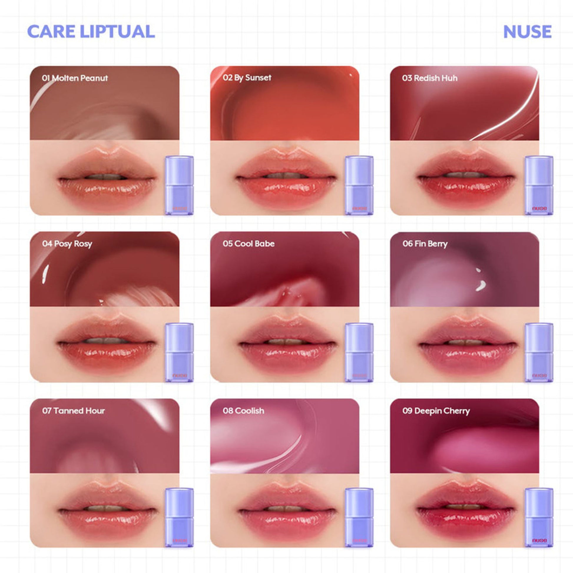 NUSE Care Liptual - Molten Peanut