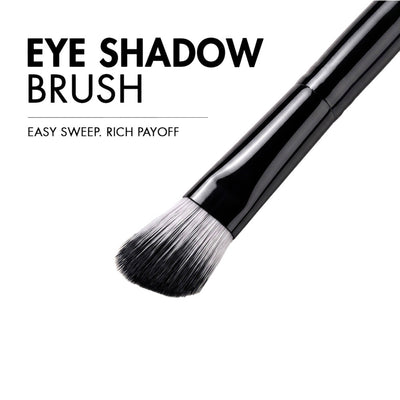Flicka Professional Super Soft Dense Bristles Hd Finish For Eyes Makeup - 10 Eye Shadow Brush
