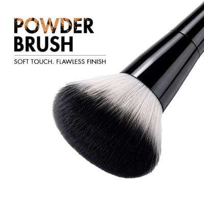 Flicka Professional Super Soft Dense Bristles Hd Finish For Face Makeup - 01 Powder Brush