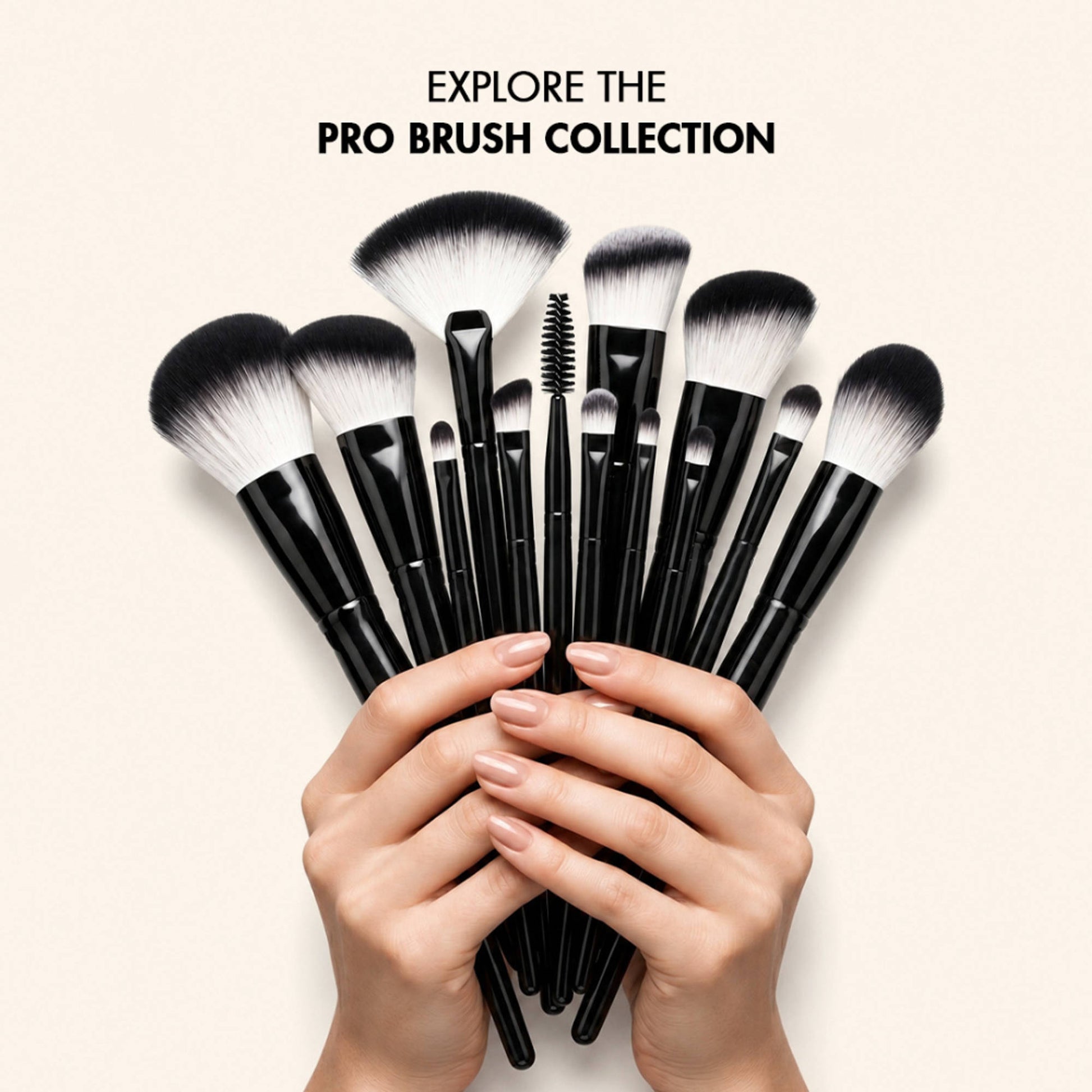 Flicka Professional Super Soft Dense Bristles Hd Finish For Face Makeup - 01 Powder Brush