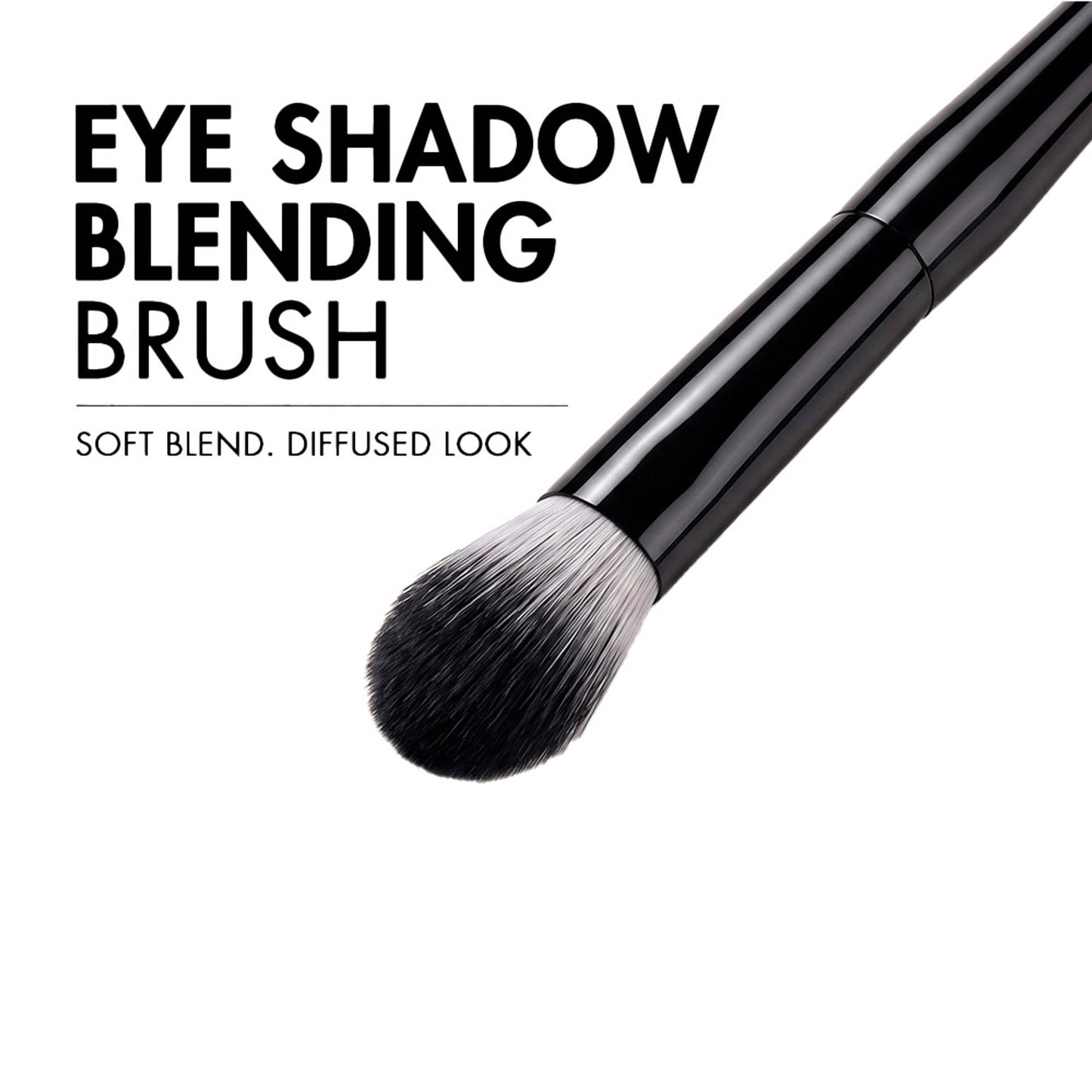 Flicka Professional Super Soft Dense Bristles Hd Finish For Eyes Makeup - 12 Eye Shadow Brush