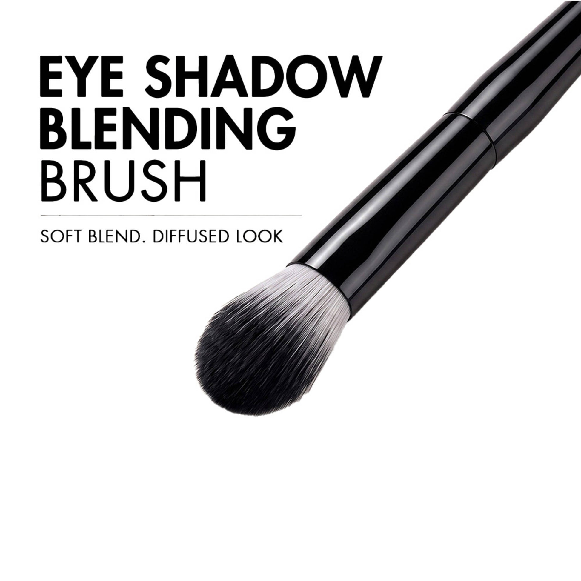 Flicka Professional Super Soft Dense Bristles Hd Finish For Eyes Makeup - 12 Eye Shadow Brush