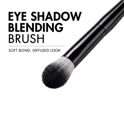 Flicka Professional Super Soft Dense Bristles Hd Finish For Eyes Makeup - 12 Eye Shadow Brush