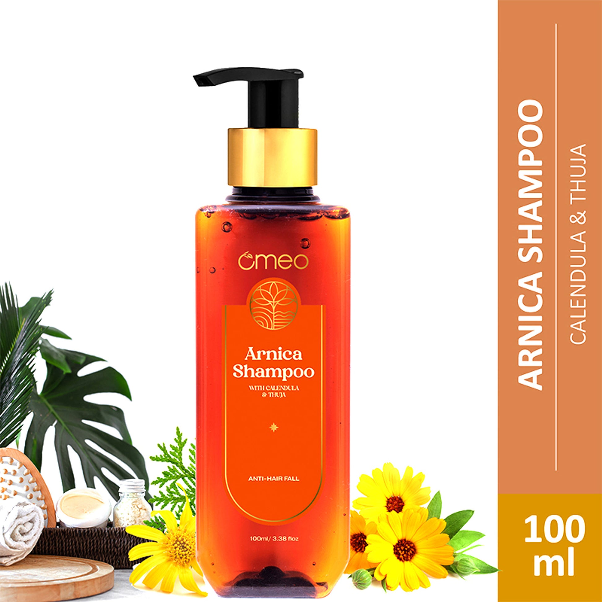 Omeo Arnica Shampoo With Arnica Extracts - Anti Hairfall, Prevents Hair Fall & Promotes Hair Growth