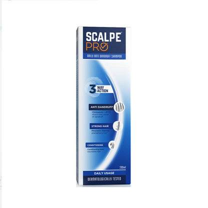 Scalpe Pro Daily Use Anti-dandruff shampoo with Climbazole & ZPTO for dandruff free scalpe