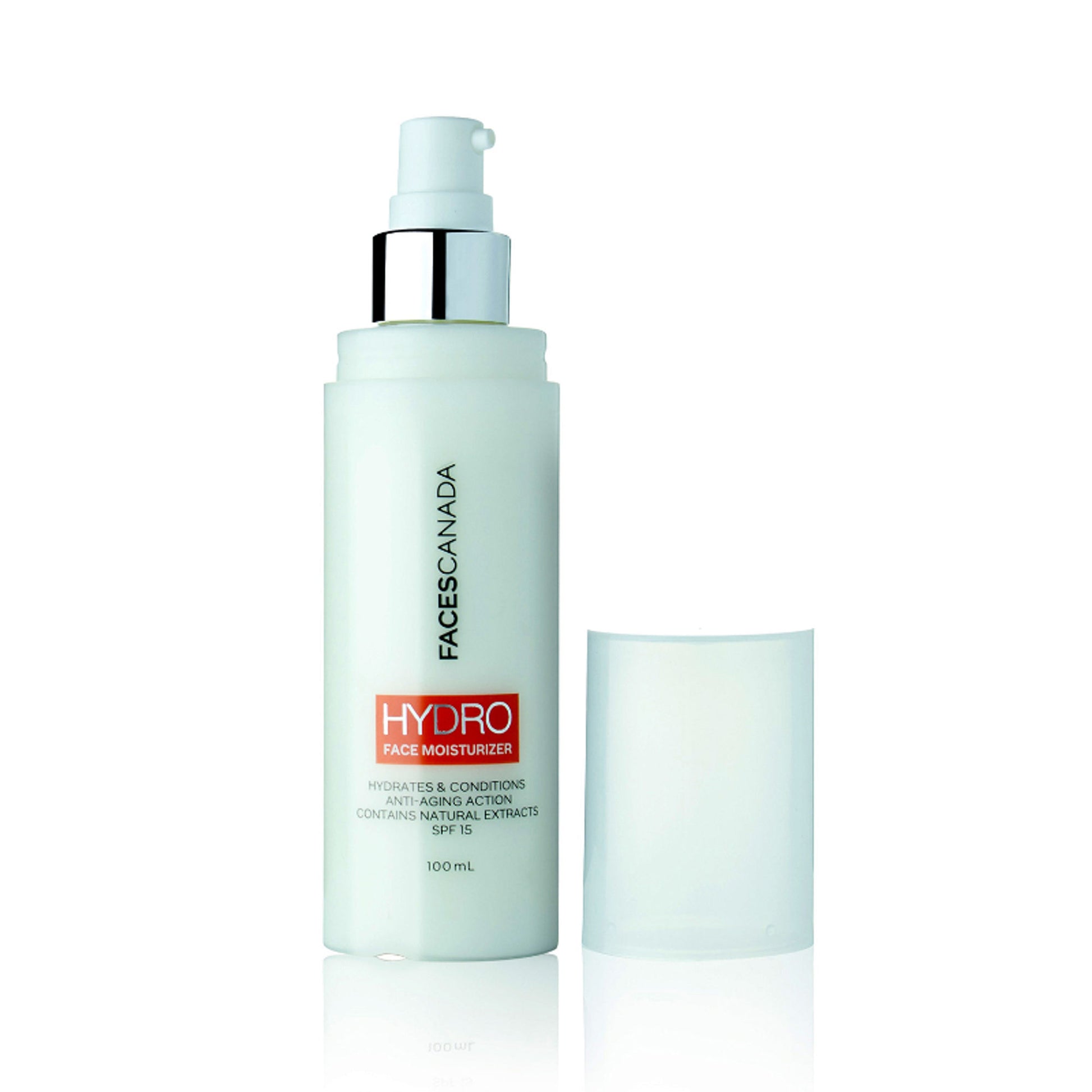 Faces Canada SPF 15 Hydra Face Moisturizer, Lightweight & Non-Greasy, Hydrating