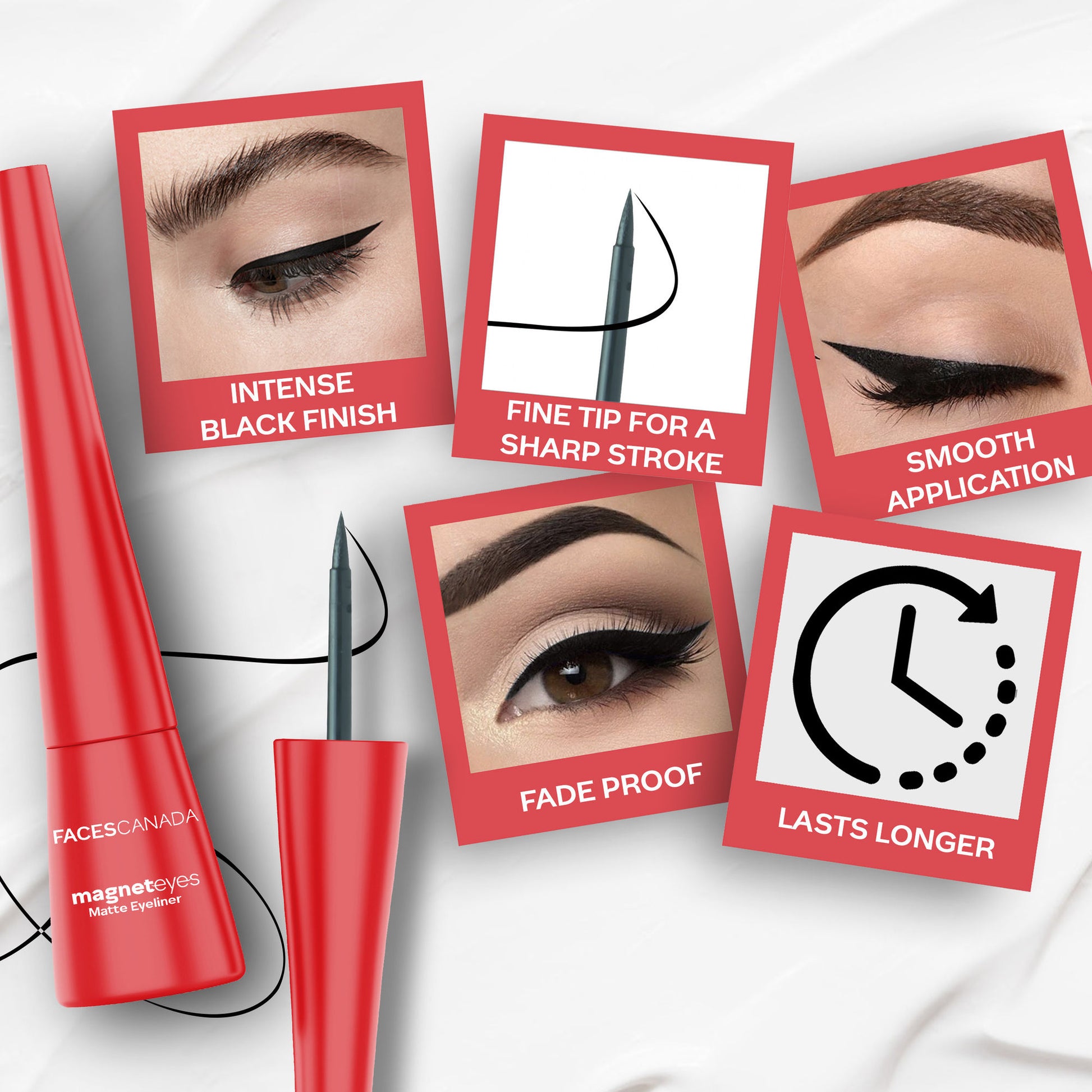 Faces Canada Magneteyes Color Eyeliner - Black