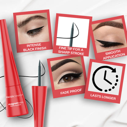 Faces Canada Magneteyes Color Eyeliner - Black
