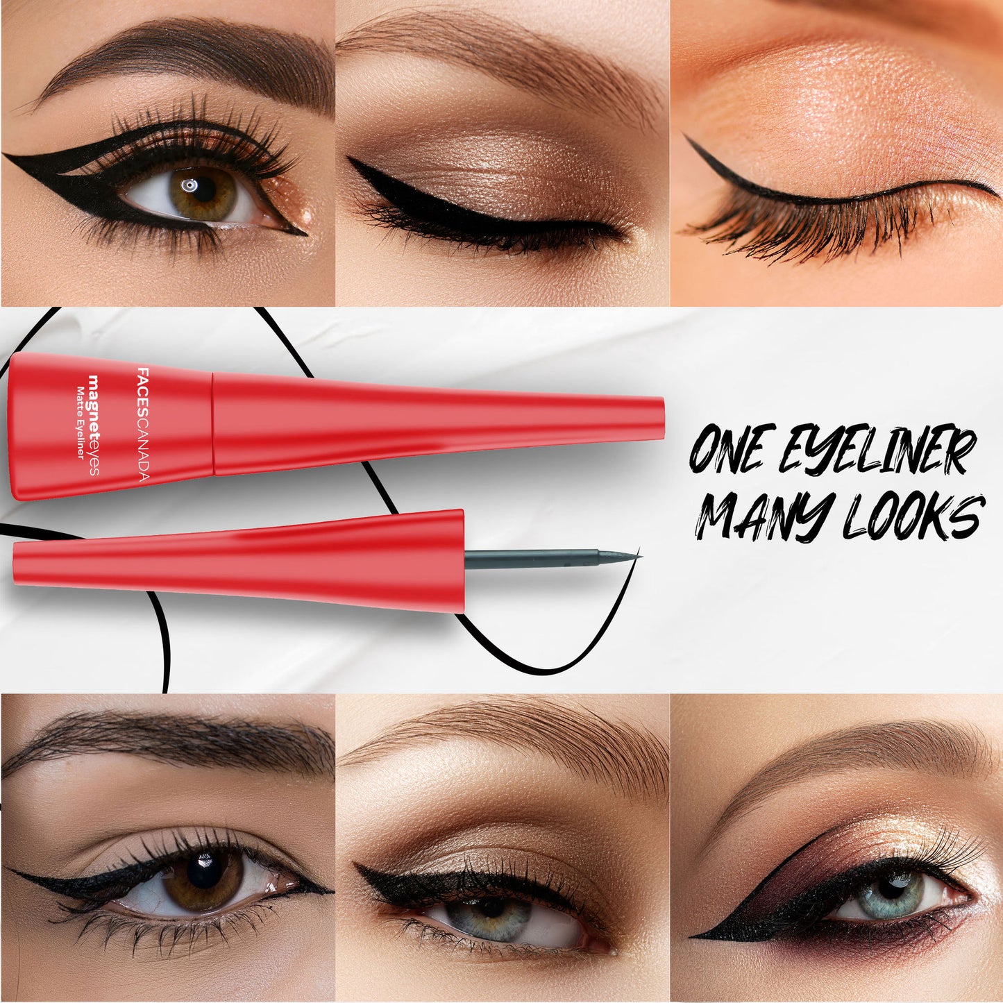 Faces Canada Magneteyes Color Eyeliner - Black