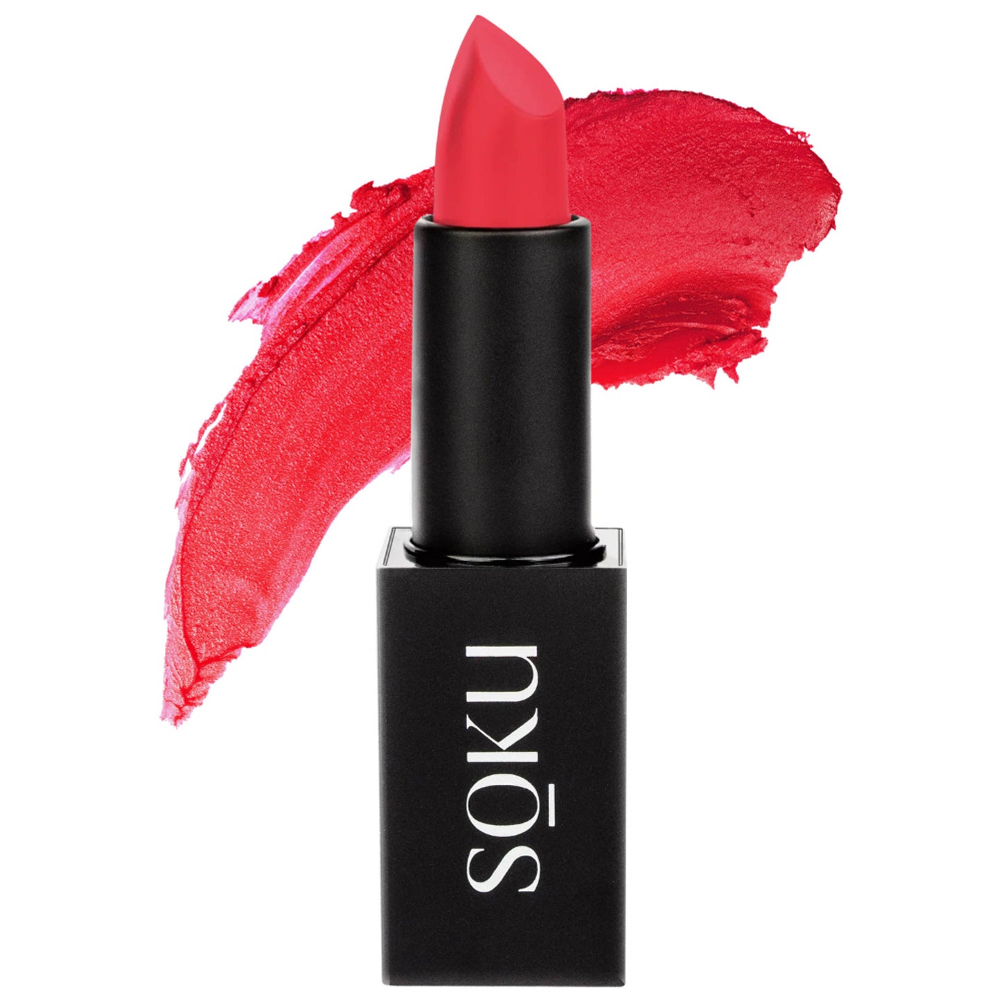 SOKU Censored Creamy Matte Lipstick - Under Age Red